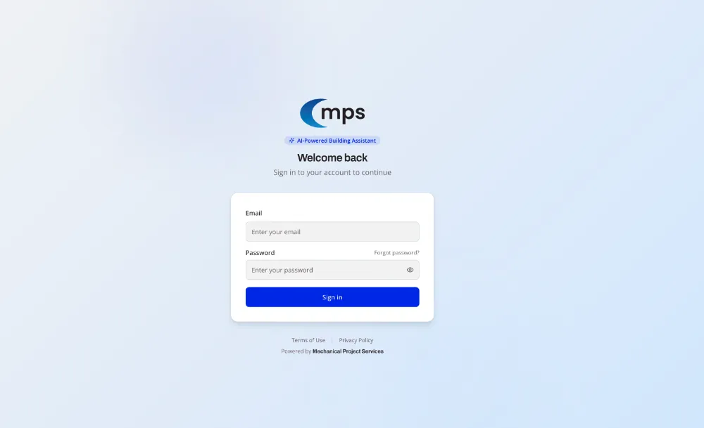 MPS Building Assistant